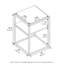 Emilda 38.2 cm W Shelving Unit-932800144