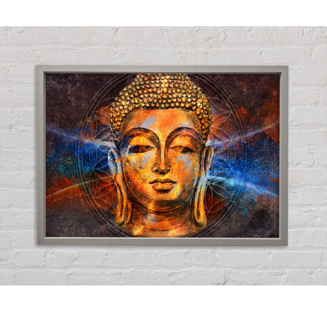 Buddha 17 Gerahmter Druck