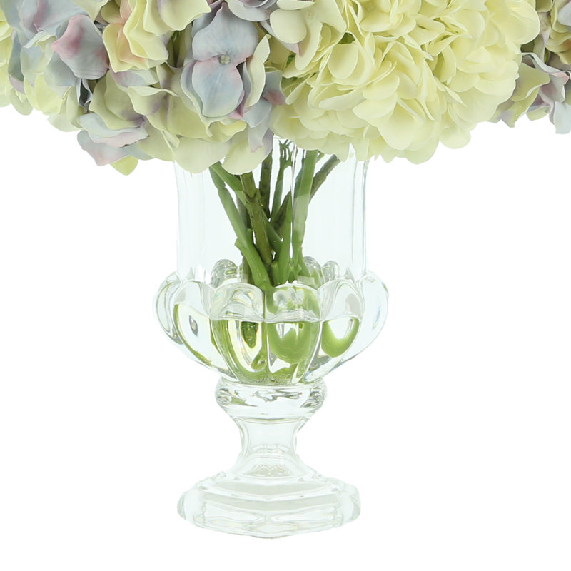 Arrangement floral Sarina, Vert clair / mauve