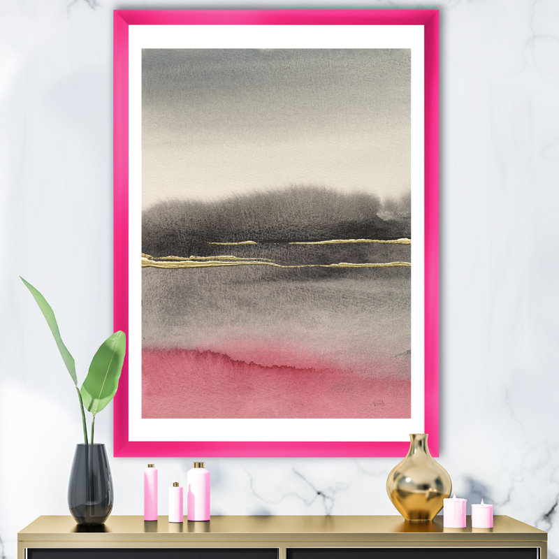 « rose shabby storm ii »-reproduction d’image sur toile, H 40 po x l 30 po x P 1,5 po