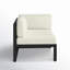 Fauteuil d'angle d'extérieur Smith avec coussins Sunbrella-717478867-722090237