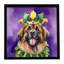 «Leon of King King of Mardi Gras», reproduction d'art encadrée