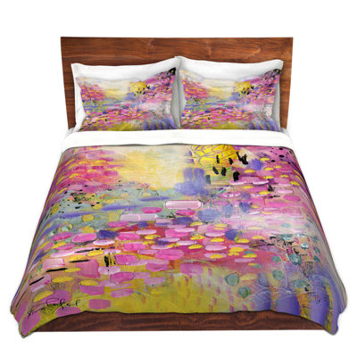 DiaNoche King Duvet Cover Sets Microfiber by Rina Patel Art - Spring Has Sprung 2