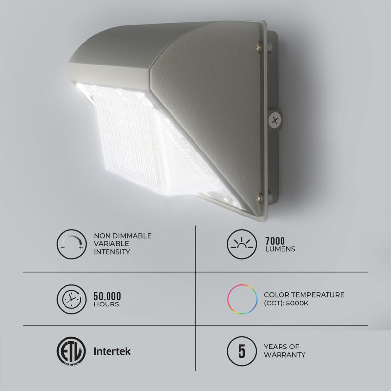 70W LED Wall Pack Light