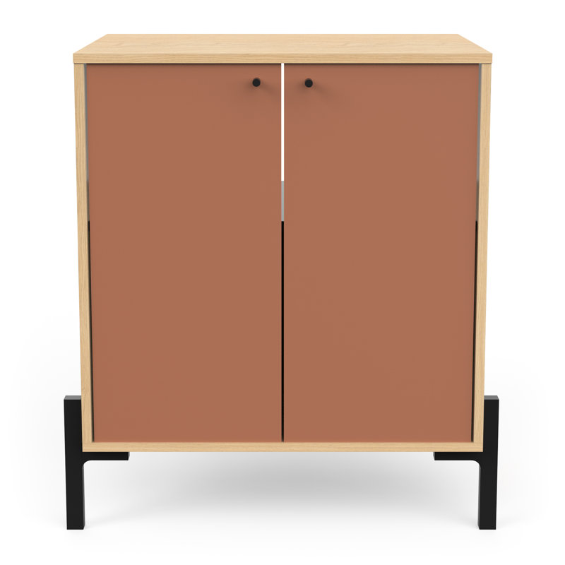 Azelle Wall Mounted Required Under Sink Cabinet, Apricot