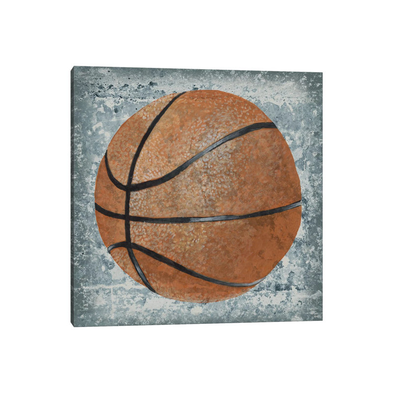 Grunge Sporting I 1 Piece Wrapped Canvas Wall Art, 30.48cm H x 30.48cm W