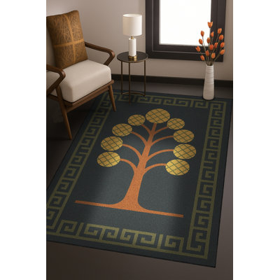 Tapis noir Mosso