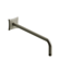 Eiffel™ 16" Wall Mount Shower Arm with Square Escutcheon