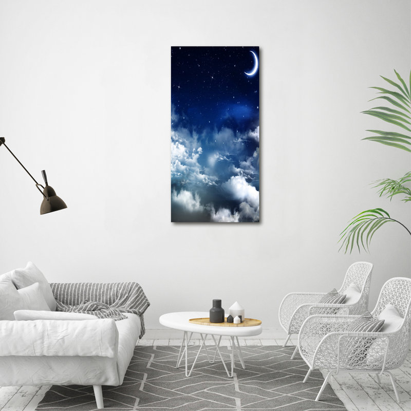 Owls On Swings - Wrapped Canvas Print