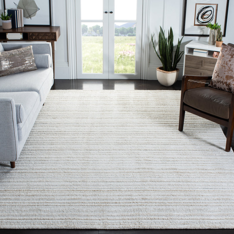 Tapis en soie de bambou Ermont, Rectangle 9 pi x 12 pi