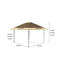 Pavillon de jardin Pop Up-114485921