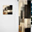 Rideau noir Mid Century Fusion II - moderne - velours obscurcissant - 1 panneau-107581965