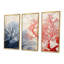 Rockett - ensemble d'art mural corail-108455866-108455867