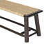 Banc en rotin style campagne moderne-2085017097