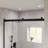 Eviva Glide 60 In. W X 78 In. H Sliding Frameless Shower Door In Matte Black With Tempered Glass-116635656