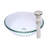 Novatto 16.5'' Clear Glass Circular Bathroom Sink-95974076