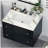 31 Inch Marble Vanity Top, Bathroom Vanity Top with Undermount Rectangular Middle Sink and 4" Height Backsplash