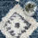 Hassan Geometric Blue Area Rug