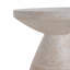 Table d'appoint d'extérieur / d'intérieur en béton léger