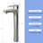 Single Handle Tall Brushed Nickel Faucet, Ceramic Valve For Drip - Performance, Compatible With 1 Hole Vessel Or Countertop Sinks Bathroom Coating, Smooth Use, Ample Spout Reach Large Containers-128956860
