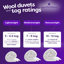 Wonderful Wool 7/9 tog Cotton Cover Duvet-27845761