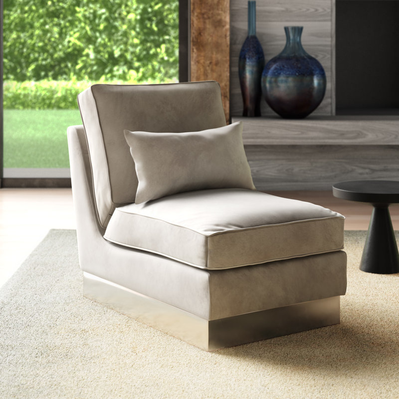 Oakland Leather Slipper Chair
