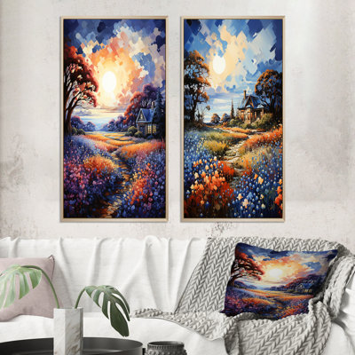 Blue Bonnet Bliss Field I - ensemble de 2 reproductions
