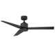 54" Lotus 3 - Blade Outdoor Smart Ceiling Fan with Remote Control and LED Light Kit Included, Works With Alexa and iOS or Android App