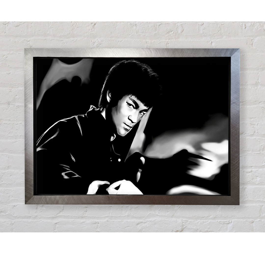 Bruce Lee Power - Einzelne Bilderrahmen Kunstdrucke