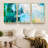 " Abstract " 3 - Pieces Painting Print