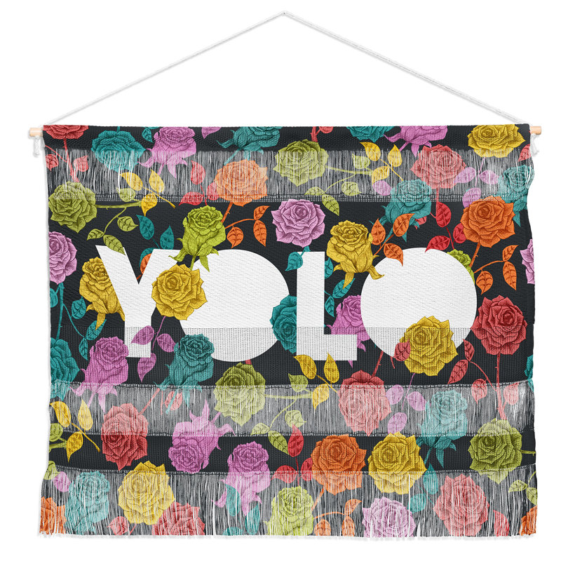Polyester Wall Hanging, 16" H x 22" W