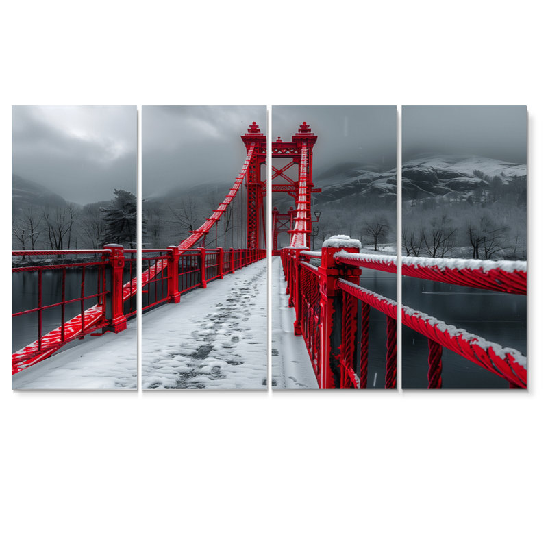 Gamez - ensemble d'art mural Bridges, H 32 po x l 64 po