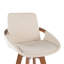 Tabouret de bar à hauteur fixe avec pivot-2051212351