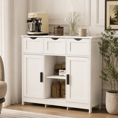 Storage Cabinets,Wooden Floor Cabinet,with Drawers and Shelves Storage Cabinets,Accent Cabinet for Living Room,Bedroom,Bathroom Furniture Home Decor