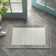 Kaylee Hand Turfed Wool Area Rug in Gray/Ivory