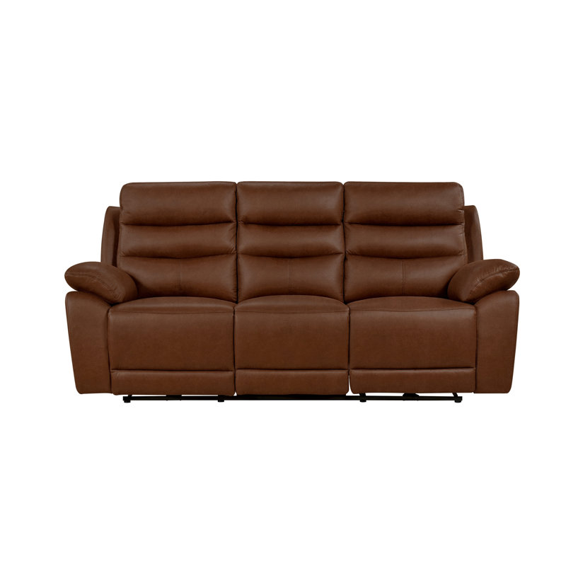 Canapé inclinable électrique Power, brun, Brun