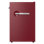 Frigidaire Pi. Réfrigérateur compact rétro avec compartiment réfrigérateur, mini réfrigérateur avec ouvre-bouteille latéral intégré, merlot