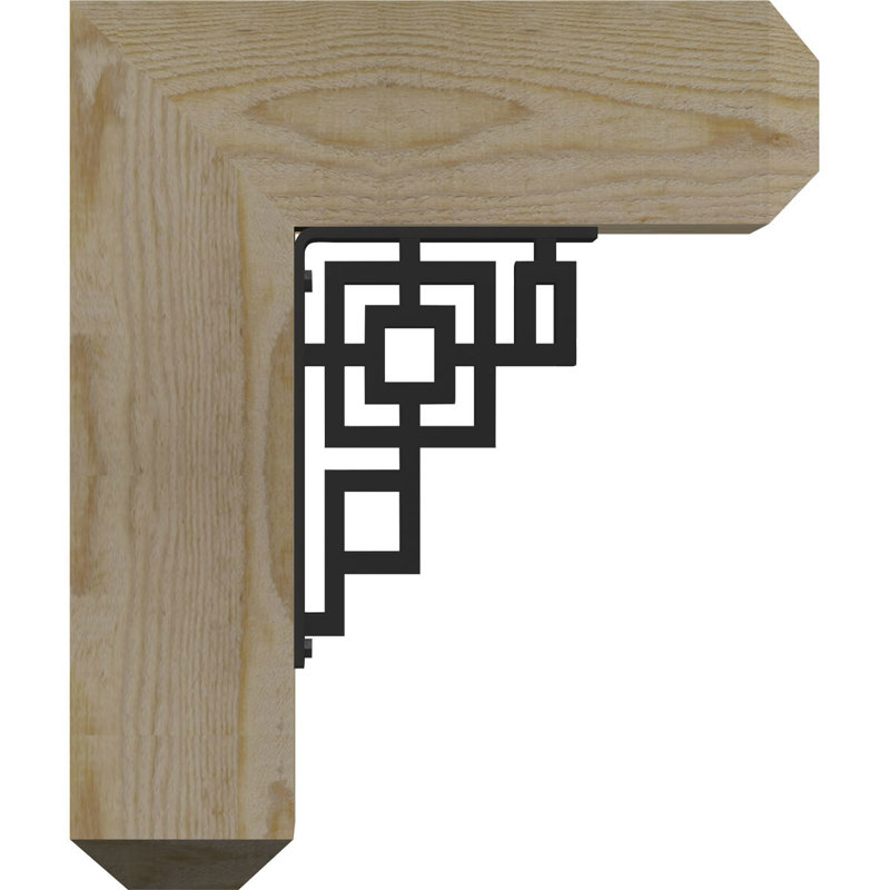 Support de sciage brut, sapin Douglas, l 4 po x P 9 1/2 po x H 12 po Eris Craftsman, H 12 po x P 9 1/2 po
