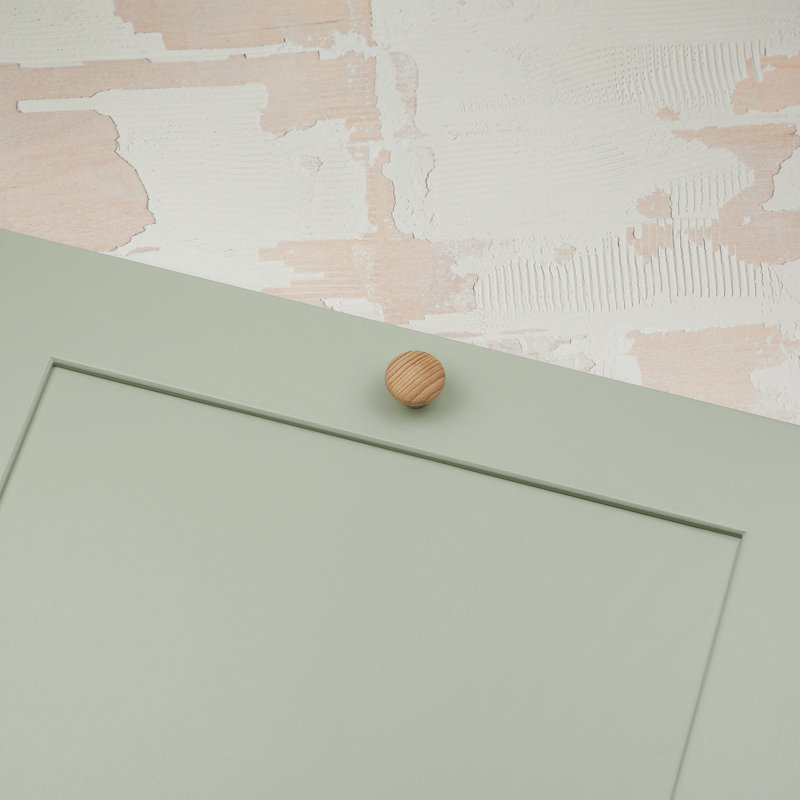 30mm Beech Wood Button Knob