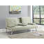 Comerford 3 Seater Faux Leather Sofa Bed-36406048-89989734