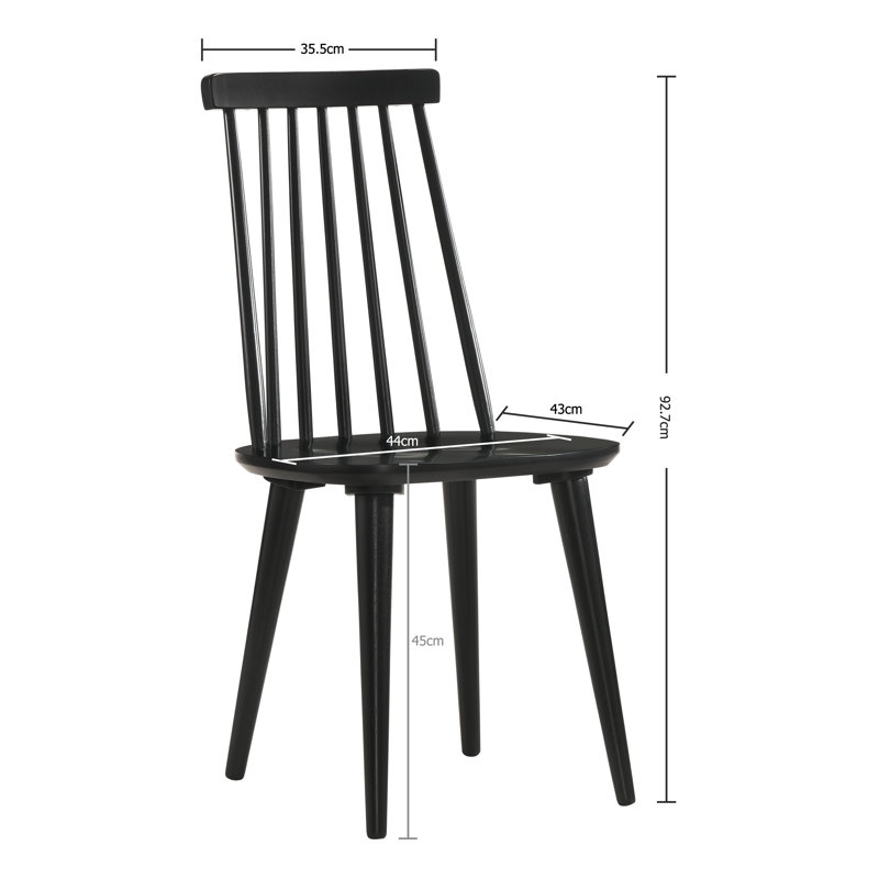 Harway Dining Chair, Black