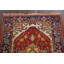 Tapis de couloir rouge Heriz Serapi
