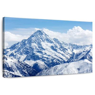 Alvord, Caucase, montagnes enneigées
