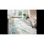 Tapis bleu / ivoire Cohan-28660002