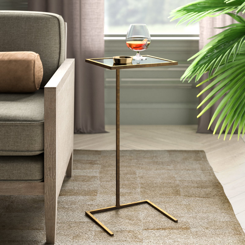End Table, Bronze