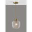 Luminaire suspendu cylindrique à 1 lumière Maldives