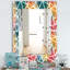 Miroir mural moderne avec cadre-122082562-40097801