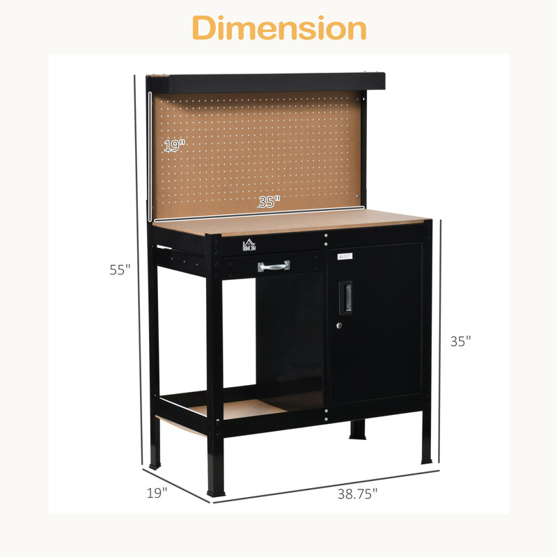 Établi polyvalent, table d'atelier