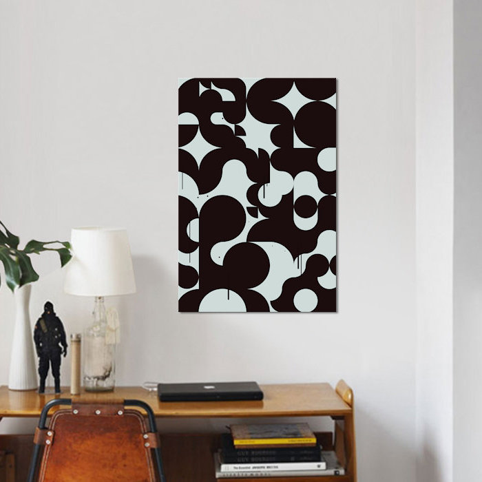 « reflex », impression sur toile, H 18 po x l 12 po x P 1,5 po, Pas de tapis, Toile tendue