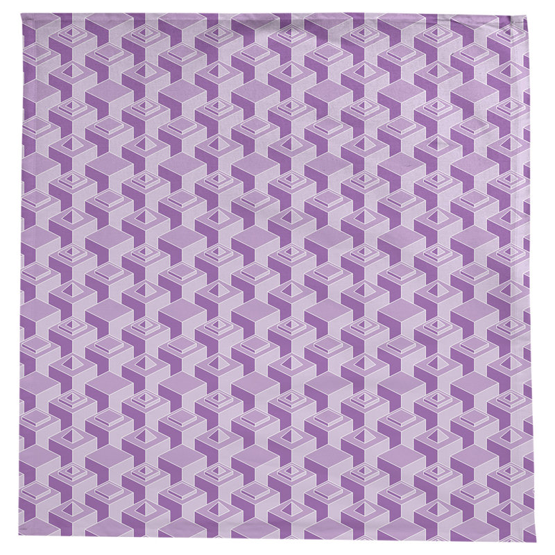 Nappe de gratte-ciels classiques, Violet
